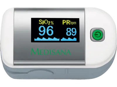 MEDISANA PM 100 Pulzoximéter, a véroxigénszint mérésére