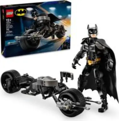 LEGO® DC Batman: építőfigura és a batmotor (76273)