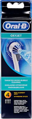 Oral-B Pótfej szájzuhanyhoz Oxyjet, 4 db