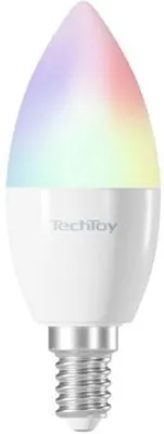 TechToy Smart Bulb RGB 4,4W E14 LED izzó