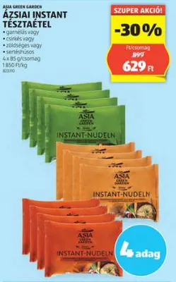 Ázsiai instant tészta, 4x85g