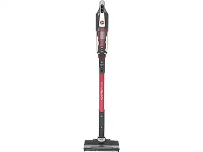 HOOVER HF522 STH 011 Vezeték nélküli kézi porszívó, motorizált szívófej, szürke/piros