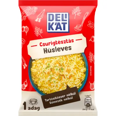 Delikát csurigtésztás húsleves 59 g