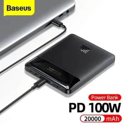 Baseus Blade 100W 74Wh 20000mAh Power Bank External Battery Power Supply!