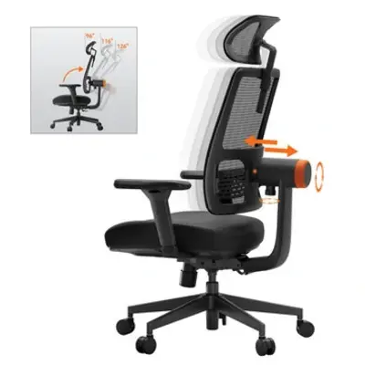 Newtral MagicH002 Ergonomikus irodaszék, magas háttámlával.