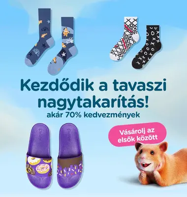 Tavaszi nagytakarítás (akár 70% kedvezmény)