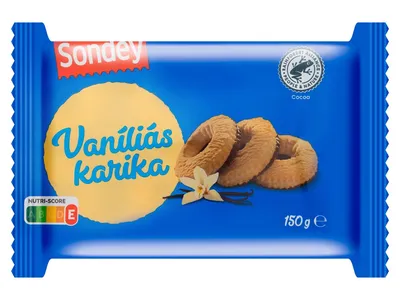 Sondey Vaníliás karika﻿﻿, 150 g