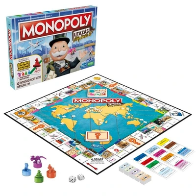 HASBRO Monopoly Utazás a világ körter HU F4007165