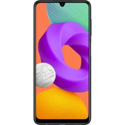 Samsung Galaxy M22 Mobiltelefon, Kártyafüggetlen, Dual SIM, 128GB, 4GB RAM, Fekete