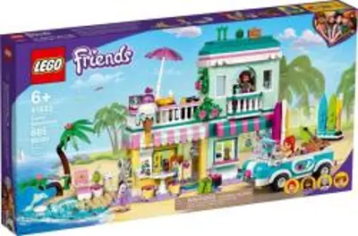 LEGO Friends 41693 Tengerparti házak szörfösöknek