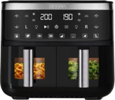TESLA AirCook DualZone Q450 XXL + 3 év kiterjesztett garancia airfryer (AlzaPlus+)