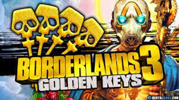 3 ingyen arany kulcs (golden key) Borderlands 3 -hoz