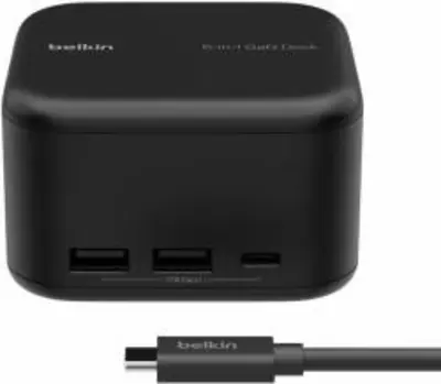 BELKIN INC018VFBK USB-C 6-in-1 Core GaN Dock 130W