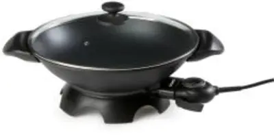 Domo DO8708W elektromos wok 2200W 5L állítható fedél
