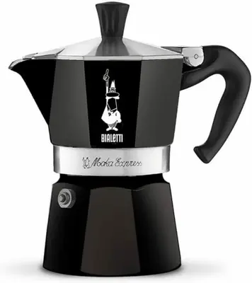 Bialetti Moka Express 1 személyes kávéfőző fekete (4951)
