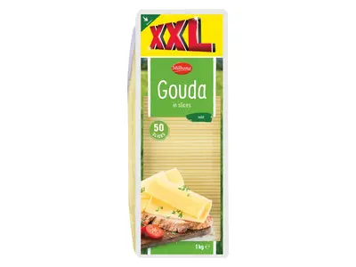 Milbona Szeletelt sajt, 1 kg