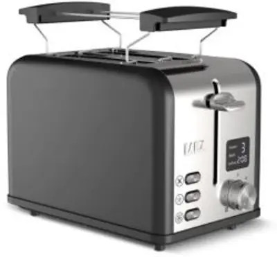 Laica HI1000L Kenyérpirító digitális kijelzővel, inox/antracit