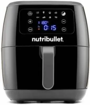 Nutribullet NBA071B Forrólevegős sütő, 1800 W, fekete