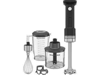 KITCHENAID 5KHBRV05BM vezeték nélküli botmixer szett