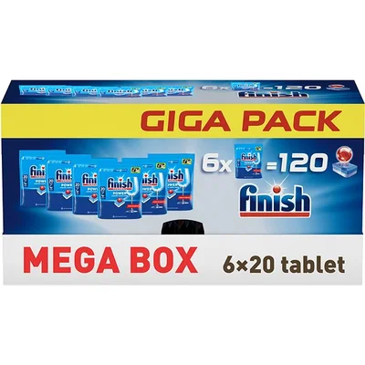 FINISH Power All-in-1, 120 db mosogatógép tabletta