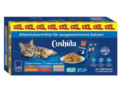 Coshida Macskaeledel*, 48 x 100 g