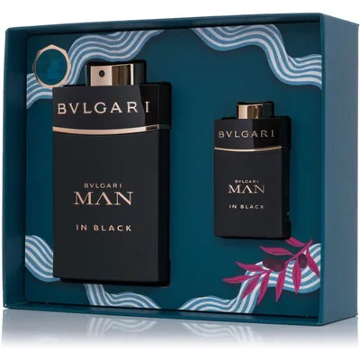 BVLGARI Man In Black EDP 115ml férfi parfüm készlet