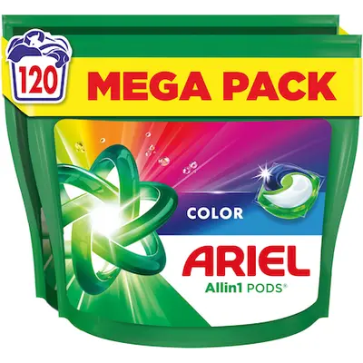 Ariel Capsule Color mosókapszula, 120 mosás