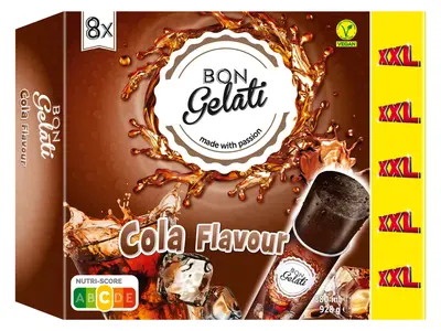 Bon Gelati Vizes jégkrém, 8x110 ml