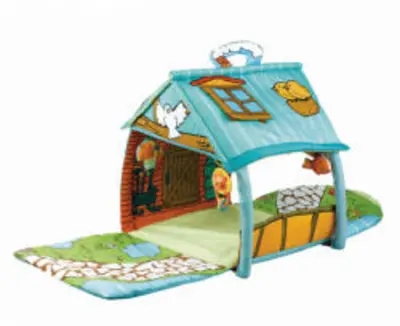 KikkaBoo játszószőnyeg - Casa Bebe házikó