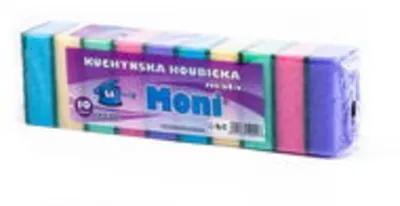 MONI kis konyhai szivacsok - 10 db mosogatószivacs