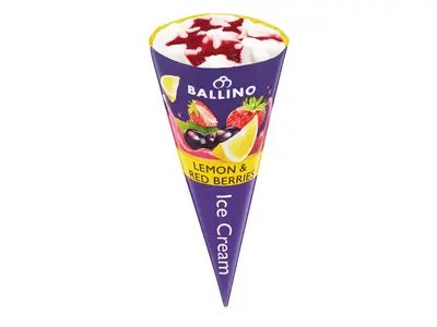 Ballino Tölcséres sorbet jégkrém, 120 ml