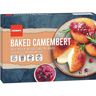 Penny panírozott camembert, 350 g