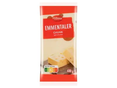 Milbona Ementáli sajt, 400 g