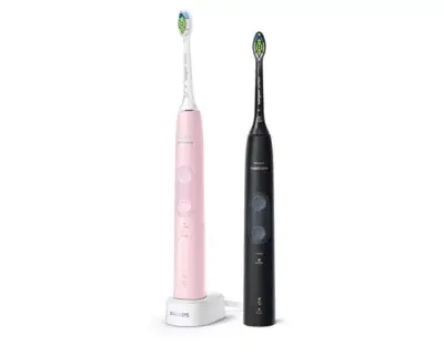 Sonicare ProtectiveClean 4500 Szónikus elektromos fogkefe dupla csomag HX6830/35