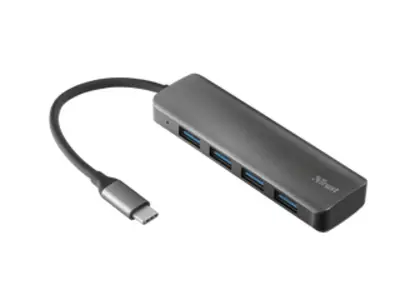 Trust 23328 Halyx USB-C - 4 Port USB-A 3.2 Gen1 Hub
