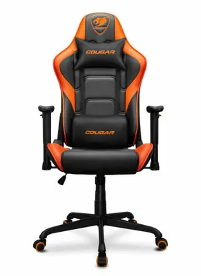 Cougar Gamer szék Gaming chair Armor Elite öko bőr fekete-narancssárga (CGR-ARMOR ELITE-O)