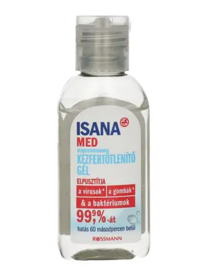 Isana Med folyékony kézfertőtlenítő gél - 50 ml