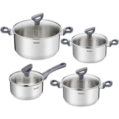 Tefal G712S855 Daily Cook Edénykészlet 8 részes, Inox