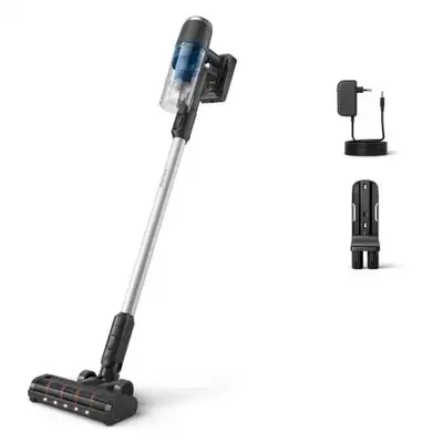 Philips XC3032/01 Series 3000 vezeték nélküli Porszívó, Fekete