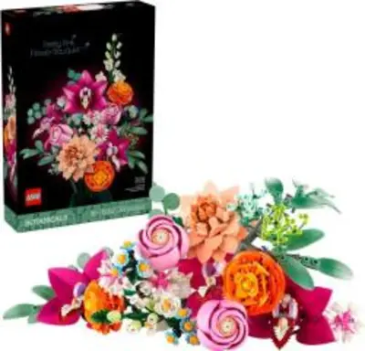 LEGO Botanicals Rózsaszín virágcsokor 10342