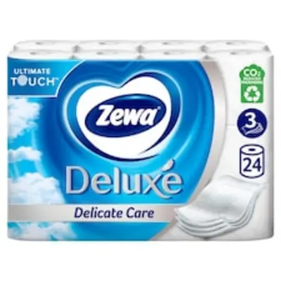Zewa Deluxe Delicate Care toalettpapír 3 rétegű 24 tekercs