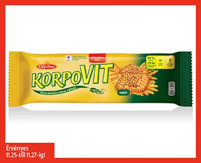 ALDI - GYŐRI Korpovit keksz