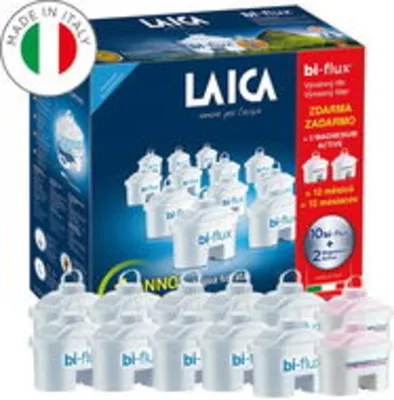 Laica F12SES0 Bi-Flux univerzális, 10 db + LAIBF962 magnézium, 2db vízszűrő kancsó betét