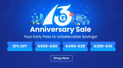 Geekbuying 13th Anniversary Sale - Bemelegítés