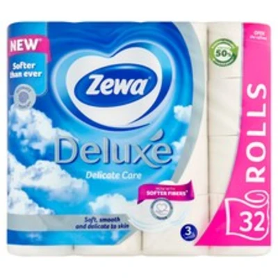 Zewa Deluxe Delicate Care toalettpapír 3 rétegű 32 tekercs