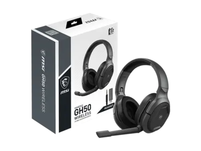 MSI Immerse GH50 + HS01 Gaming Headset és állvány (GH50+HS01)