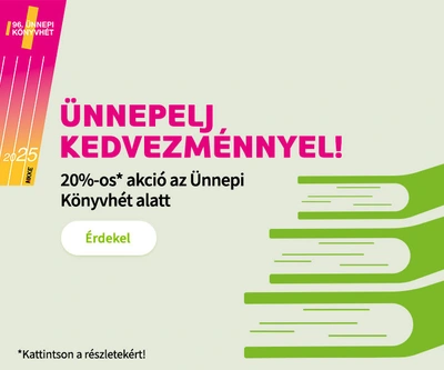 10-20% kedvezmény könyvekre
