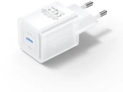 Vention 1-Port USB-C GaN Charger (20W) EU-Plug White töltő adapter