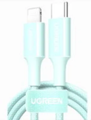 UGREEN USB-C to Lightning 1m Green adatkábel (AlzaPlus+)