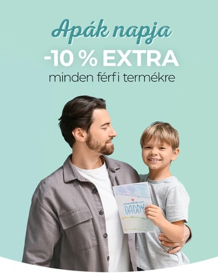 Apák napi 10% kedvezmény